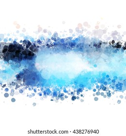 Colorful watercolor background. Watercolor vector texture, stains, splatter, splash.