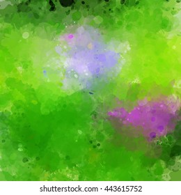 Colorful watercolor background. Watercolor vector texture, stains, splatter, splash.