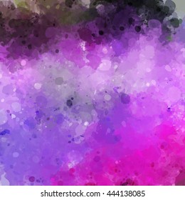 Colorful watercolor background. Watercolor vector texture, stains, splatter, splash.