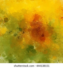 Colorful watercolor background. Watercolor vector texture, stains, splatter, splash.