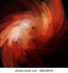 Colorful watercolor blots and splashes on a dark background. A simple element of design for creation of more difficult ideas.