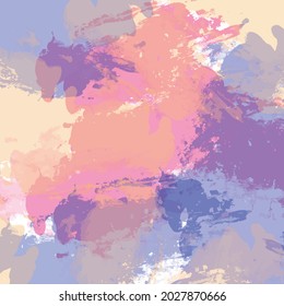 colorful watercolor brush strokes abstract art for design template background