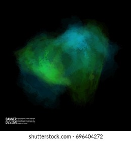 Colorful watercolor Space Galaxy Background. Vector Illustration for artwork, party flyers, posters, banners.