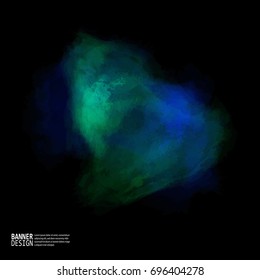 Colorful watercolor Space Galaxy Background. Vector Illustration for artwork, party flyers, posters, banners.