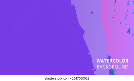 Colorful watercolor splash background design Vector