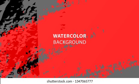 Colorful watercolor splash background design Vector