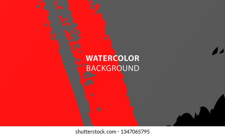 Colorful watercolor splash background design Vector