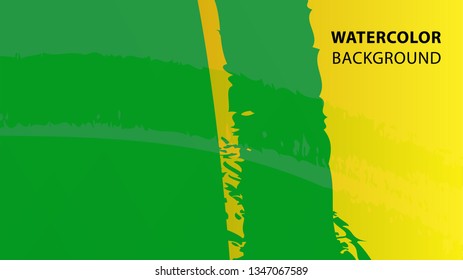 Colorful watercolor splash background design Vector