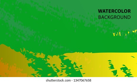 Colorful watercolor splash background design Vector