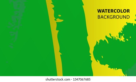 Colorful watercolor splash background design Vector