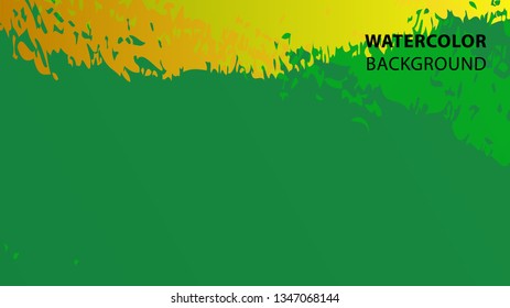 Colorful watercolor splash background design Vector