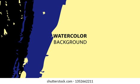 Colorful watercolor splash background design Vector