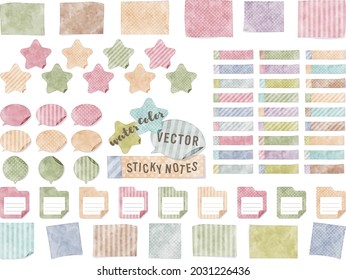 付箋 素材 かわいい のイラスト素材 画像 ベクター画像 Shutterstock