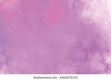 Colorful watercolour texture splash grunge background for cards, book, brochure, invitation, flyers, template, poster, banner. Marble textured stone wall painted design. Pastel purple vintage paper