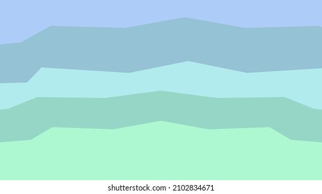colorful wave abstract background template with pastel color theme.