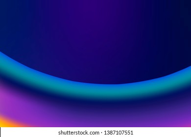 Colorful wave abstract background vector