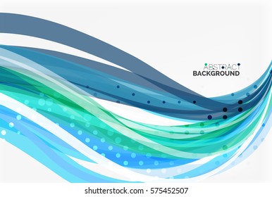 Colorful wave abstract background. Vector template background for workflow layout, diagram, number options or web design