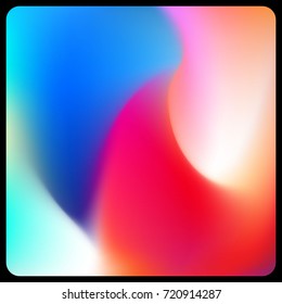 Colorful wave abstraction