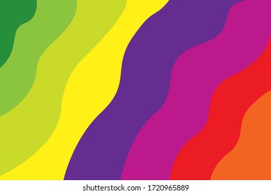 colorful wave background, abstract illustration with colorful for your business,business design,web site,landing pages,ads,poster,banner for commercial, business card.