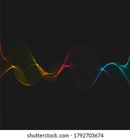 colorful wave background, 
fluid wave effect, fluid effect, Abstract vector wave, bright background