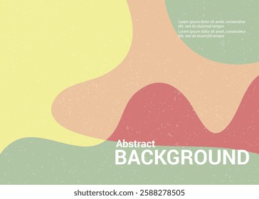 colorful wave background with grain noise effect background, for art product design, social media, trendy, vintage, flyer, banner
