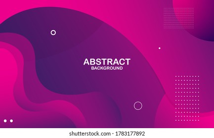 Fondo de una ola colorida. Diseño de fondo de color líquido. Composición de formas fluidas. Vector Eps10