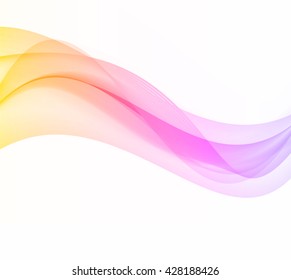 Colorful wave background. Vector eps10.