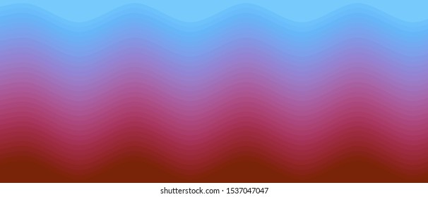 Colorful wave background. Vector illustration.