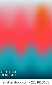 COLORFUL WAVE AND BLURRED GRADIENT TEMPLATE FREE DOWNLOAD