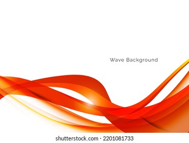 Diseño de ondas coloridas vector de fondo moderno