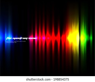Colorful Wave design template
