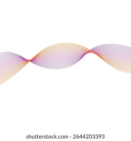 Design de plano de fundo de forma de onda colorida