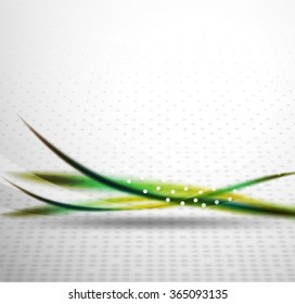 Línea de onda colorida, fondo abstracto con efectos de luz y sombra
