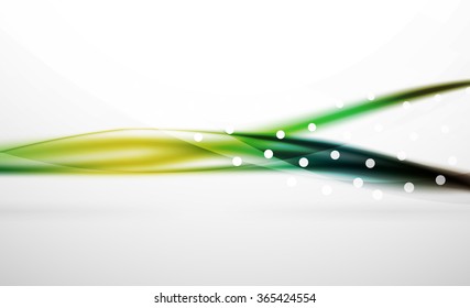 Colorful wave line, abstract background with light and shadow effects