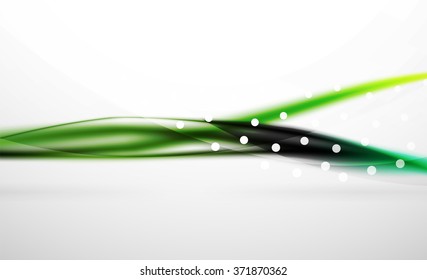Colorful wave line, abstract background with light and shadow effects