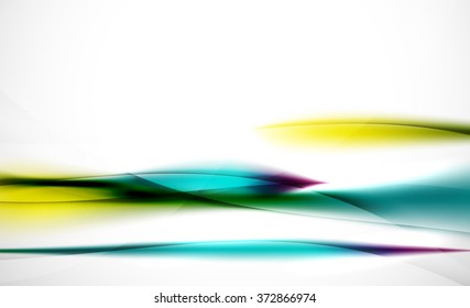 Colorful wave line, abstract background with light and shadow effects