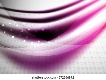 Línea de onda colorida, fondo abstracto con efectos de luz y sombra