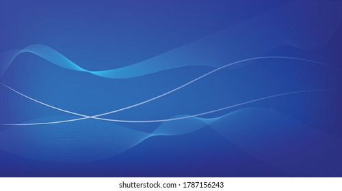 fondo vectorial de línea de onda colorida