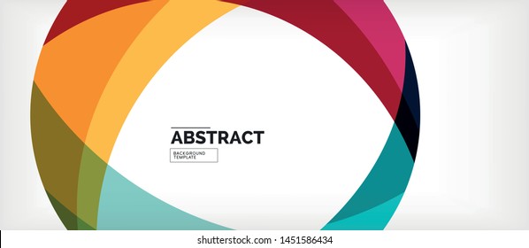 Colorful wave lines abstract background, color line for business or techno presentation. Vector shiny modern wallpaper with stripes