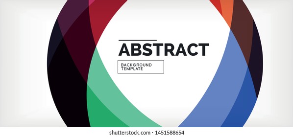 Colorful wave lines abstract background, color line for business or techno presentation. Vector shiny modern wallpaper with stripes