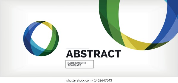 Coloridas líneas onduladas fondo abstracto, línea de color para presentación empresarial o técnica. Papel de pared moderno brillante vectorial con rayas