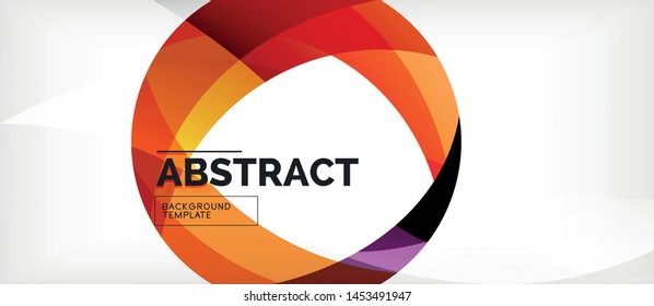 Colorful wave lines abstract background, color line for business or techno presentation. Vector shiny modern wallpaper with stripes