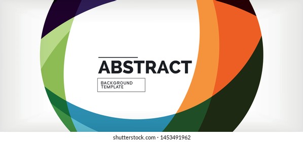 Colorful wave lines abstract background, color line for business or techno presentation. Vector shiny modern wallpaper with stripes