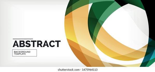 Colorful wave lines abstract background, color line for business or techno presentation. Vector shiny modern wallpaper with stripes