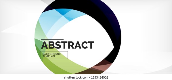 Colorful wave lines abstract background, color line for business or techno presentation. Vector shiny modern wallpaper with stripes