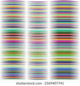 Colorful Wave Pattern: Abstract Art Background