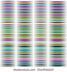 Colorful Wave Pattern: Abstract Background Design