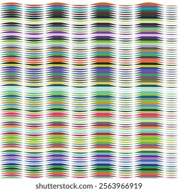 Colorful Wave Pattern: Abstract Background with Vibrant Hues