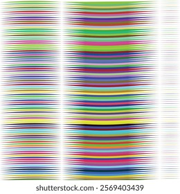 Colorful Wave Pattern: Abstract Design with Vibrant Hues