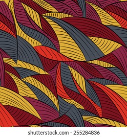Colorful wave pattern. Seamless pattern can be used for wallpaper, pattern fills, web page background,surface textures.
